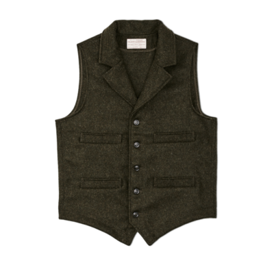 Mackinaw Wool Western Vest