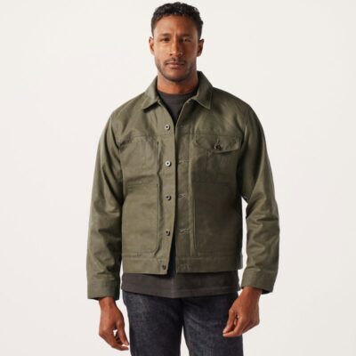 Tin Cloth Short Lined Cruiser Jacket